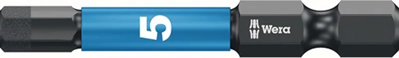 Wera 5x bit 840/4 IMP DC 5 mm lengte 50 mm 1/4" E6.3 slagham... de Wera – image du produit