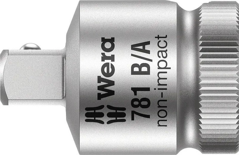 Wera 781 B/A 05042672001 Douille-embout 1/4 pouces Propulseur 3/8 (10 mm) 27 mm 1 pc(s) de Wera, Kleurloos – image du produit