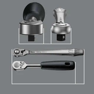 Wera 8004 B Zyklop 05004034001 Umschaltknarre 3/8 (10 mm) 222 mm de Wera – image du produit 2 sur 3