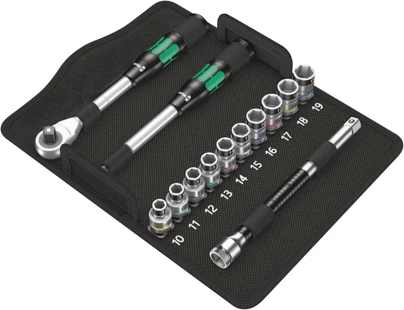 Wera 8006 SC 1 Steckschlüsselsatz metrisch 1/2 (12.5 mm) 13teilig 05004090001 von Wera – Produktbild