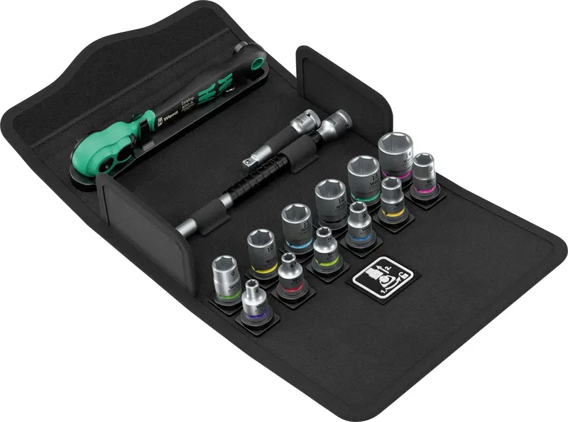 Wera 8100 SA 13 Zyklop-Knarre metrisch 1/4 (6.3 mm) 05004022001 von Wera – Produktbild
