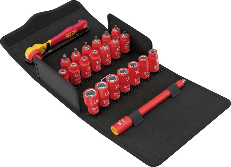 Wera 8100 SA VDE 1 Zyklop-Knarre metrisch 1/4 (6.3 mm) 05004967001 de Wera – image du produit