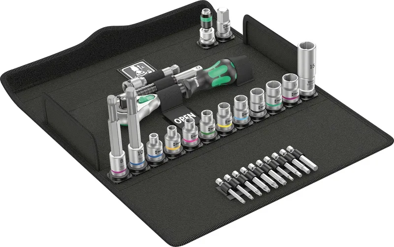 Wera 8100 SB 2 Zyklop Speed-Knarrensatz Jeu de douilles-embouts 3/8 27 pièces 05004175001 de Wera – image du produit