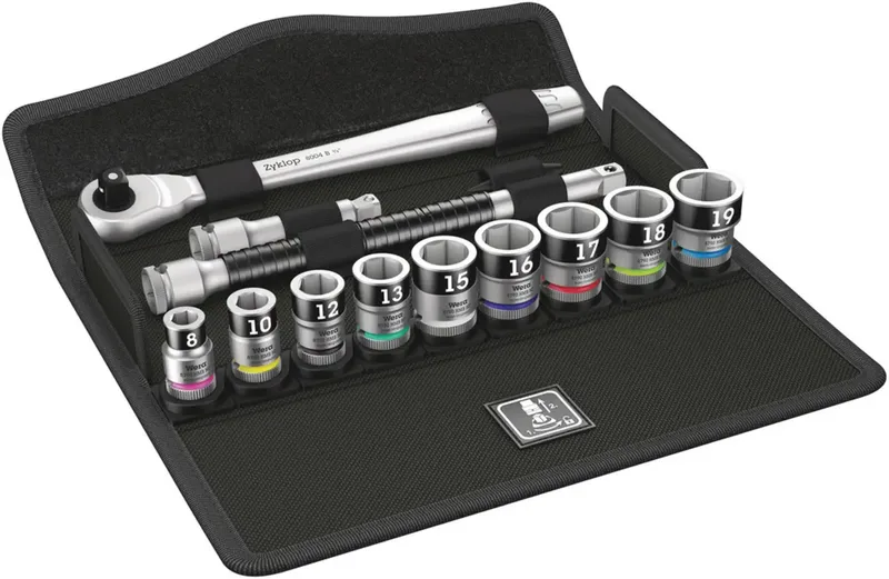 Wera 8100 SB HF 1 Zyklop Steckschlüsselsatz metrisch 3/8 (10 mm) 13teilig 05003785001 fra Wera – produktbillede