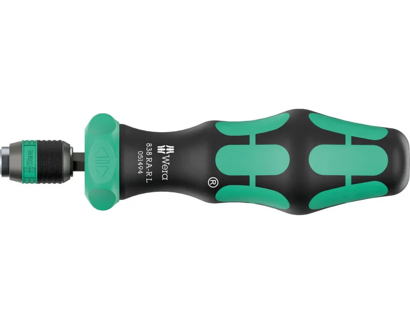 Wera 838 RA-R L Ratschenschraubendreher Bits-Handhalter 1/4" van Wera – productafbeelding