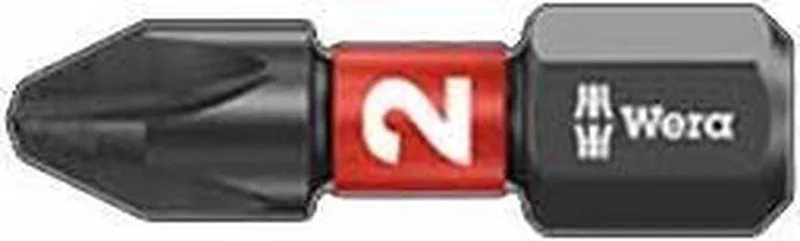 Wera 855/1 Impaktor DC Pozidriv Bit PZ1 x 25mm VE=10 - 05057620001 von Wera – Produktbild