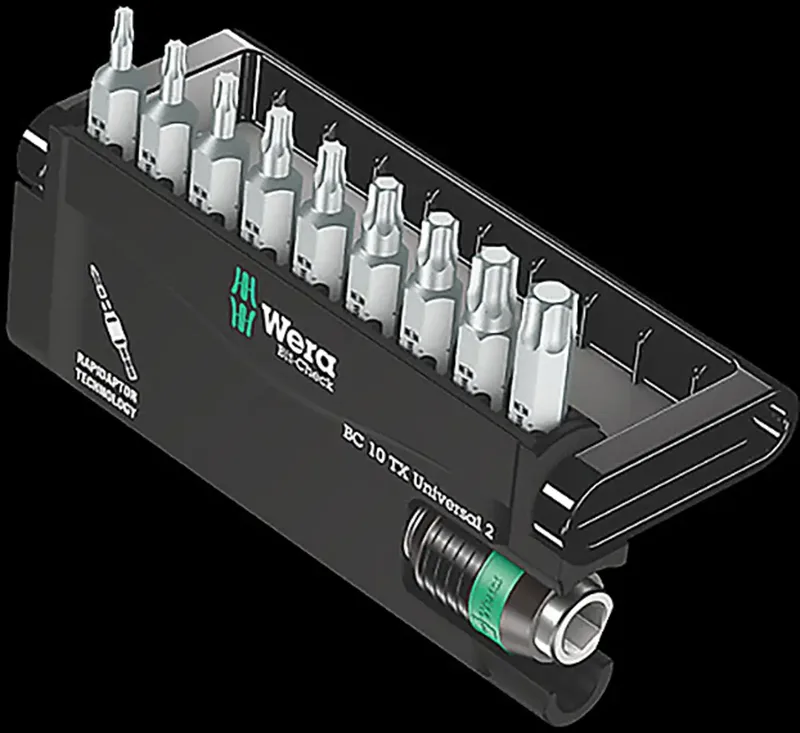 Wera 8667-9/Z TORX® 05057115001 Bit-Set 10teilig Innen-TORX by Wera – product image 2 of 2
