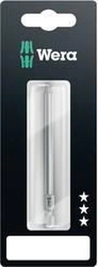 Wera 05073528001 867/4 Z 89mm SB SiS TX-bit Drev (skruetrækker): 1/4 (6,3 mm) Udgang: TX TX 20 89 mm fra Wera – produktbillede 1 af 2