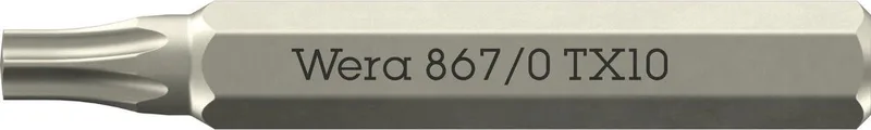 Wera 867 Micro Bits TX 10 x 30mm van Wera – productafbeelding