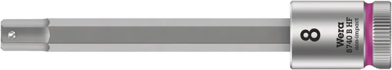 Wera 8740 B HF 05003040001 Außen-Sechskant Steckschlüsseleinsatz Haltefunktion 8 mm 3/8 8 mm 3/8 (10 mm) fra Wera – produktbillede