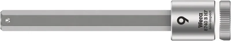 Wera 8740 B HF 05003042001 Außen-Sechskant Steckschlüsseleinsatz 9 mm 3/8 (10 mm) de Wera – image du produit