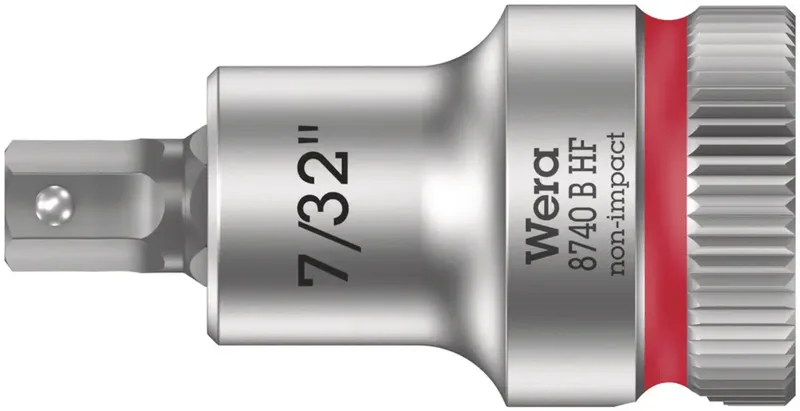 Wera 8740 B HF 05003087001 Außen-Sechskant Steckschlüsseleinsatz Haltefunktion 10 mm 7/32 3/8 (10 mm) von Wera – Produktbild