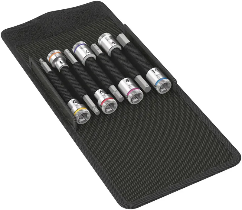Wera 8740 B HF Jeu de douilles métrique 3/8 (10 mm) 7 pièces 05003180001 de Wera – image du produit