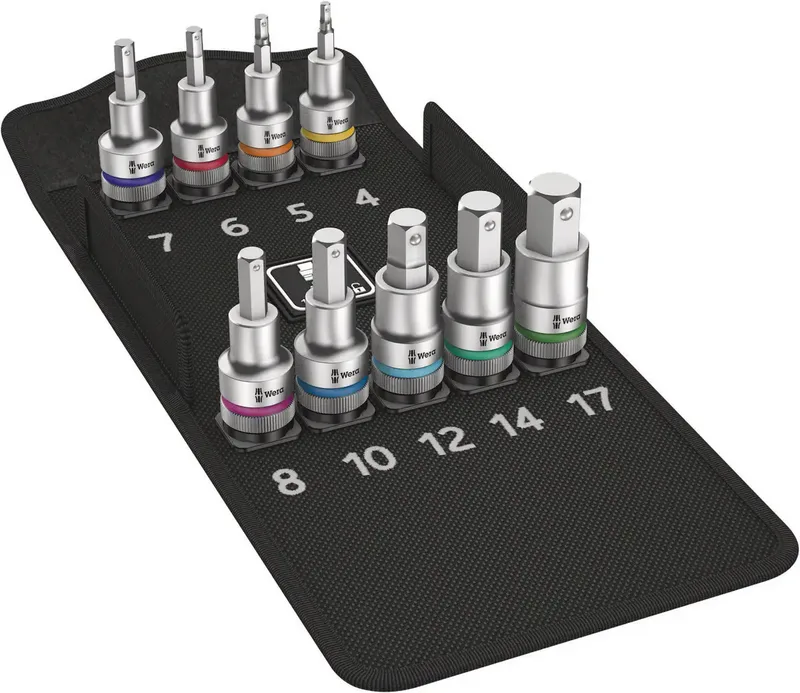 Wera 8740 C HF Jeu de douilles-embouts 1/2 (12.5 mm) 9 pièces 05004201001 de Wera – image du produit