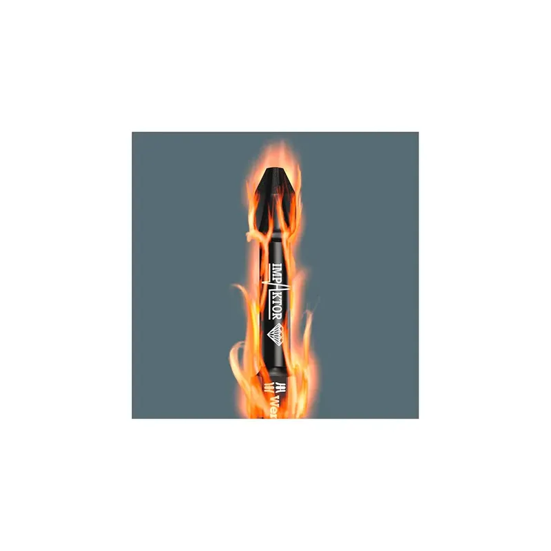Jeu D´embouts De Tournevis Bit-check 10 Pz Impaktor 1 de Wera – image du produit 4 sur 6