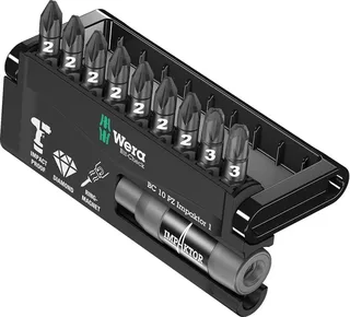 Jeu D´embouts De Tournevis Bit-check 10 Pz Impaktor 1 de Wera – image du produit 1 sur 6