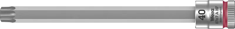 Wera 8767 A 05003372001 Innen-Sechsrund (TX) Steckschlüssel-Bit-Einsatz Haltefunktion 6.3 mm 1/4 T 40 1/4 (6.3 mm) by Wera – product image