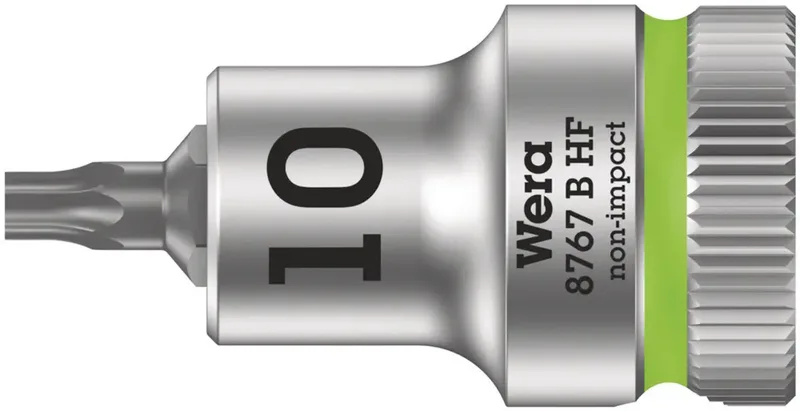 Wera 8767 B HF 05003059001 Innen-Sechsrund (TX) Steckschlüsseleinsatz Haltefunktion 10 mm 3/8 T 10 3/8 (10 mm) von Wera – Produktbild