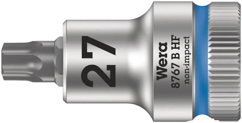 Wera 8767 B HF 05003064001 Innen-Sechsrund (TX) Steckschlüsseleinsatz Haltefunktion 3/8 T 27 3/8 (10 mm) von Wera – Produktbild