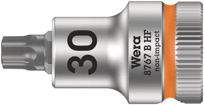 Wera 8767 B HF 05003066001 6 pans intérieurs (TX) Douille fonction de retenue 10 mm 3/8 T 30 3/8 (10 mm) de Wera – image du produit