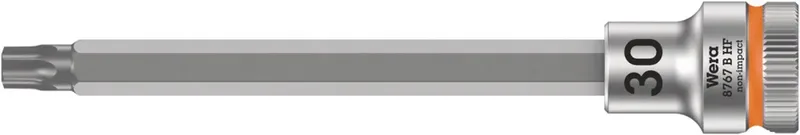 Wera 8767 B HF 05003067001 Innen-Sechsrund (TX) Steckschlüsseleinsatz Haltefunktion 10 mm 3/8 T 30 3/8 (10 mm) de Wera – image du produit