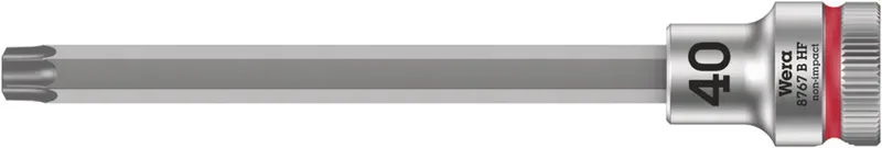 Wera 8767 B HF 05003069001 Innen-Sechsrund (TX) Steckschlüsseleinsatz Haltefunktion 10 mm 3/8 T 40 3/8 (10 mm) de Wera – image du produit