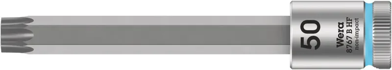 Wera 8767 B HF 05003073001 Innen-Sechsrund (TX) Steckschlüsseleinsatz Haltefunktion 10 mm 3/8 T 50 3/8 (10 mm) de Wera – image du produit