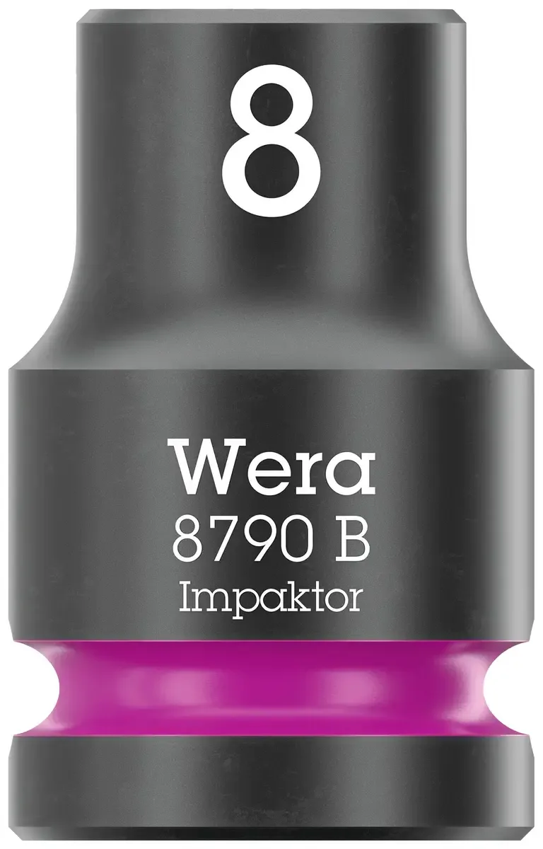 Wera 8790 B Impaktor 05005500001 Außen-Sechskant Steckschlüsseleinsatz 8 mm 3/8 1 Stück 3/8 by Wera – product image 1 of 3