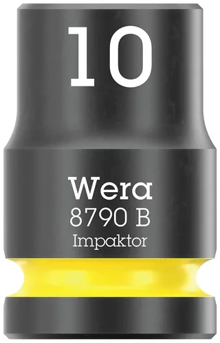 Wera 8790 B Impaktor 05005501001 Außen-Sechskant Steckschlüsseleinsatz 10 mm 3/8 10 mm 1 Stück 3/8 de Wera – image du produit 1 sur 3
