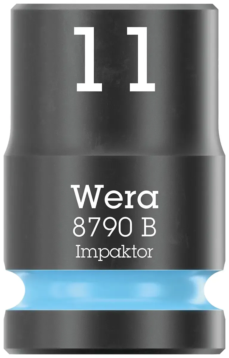 Wera 8790 B Impaktor 05005502001 Außen-Sechskant Steckschlüsseleinsatz 11 mm 3/8 11 mm 1 Stück 3/8 by Wera – product image 1 of 3