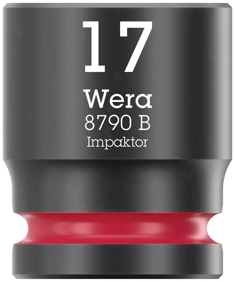 Wera 8790 B Impaktor 05005508001 Außen-Sechskant Steckschlüsseleinsatz 17 mm 3/8 1 Stück 3/8 by Wera – product image 1 of 3