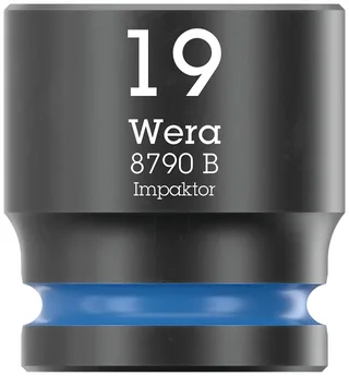 Wera 8790 B Impaktor 05005510001 Außen-Sechskant Steckschlüsseleinsatz 19 mm 3/8 19 mm 1 Stück 3/8 von Wera – Produktbild 1 von 3