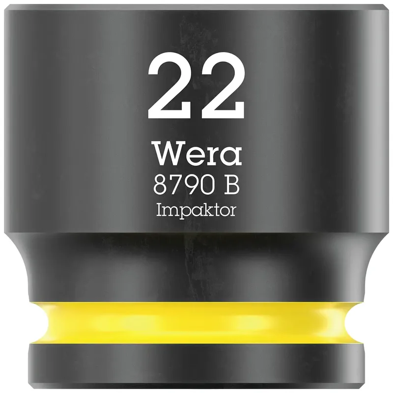 Wera 8790 B Impaktor 05005512001 Außen-Sechskant Steckschlüsseleinsatz 22 mm 3/8 1 Stück 3/8 fra Wera – produktbillede 1 af 3
