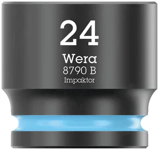 Wera 8790 B Impaktor 05005513001 Außen-Sechskant Steckschlüsseleinsatz 24 mm 3/8 24 mm 1 Stück 3/8 de Wera – image du produit 1 sur 3