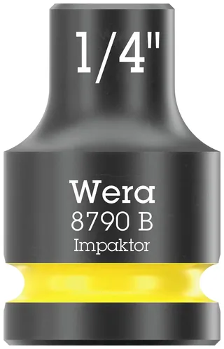 Wera 8790 B Impaktor 05005514001 Außen-Sechskant Steckschlüsseleinsatz 1/4 1 Stück 3/8 von Wera – Produktbild 1 von 3