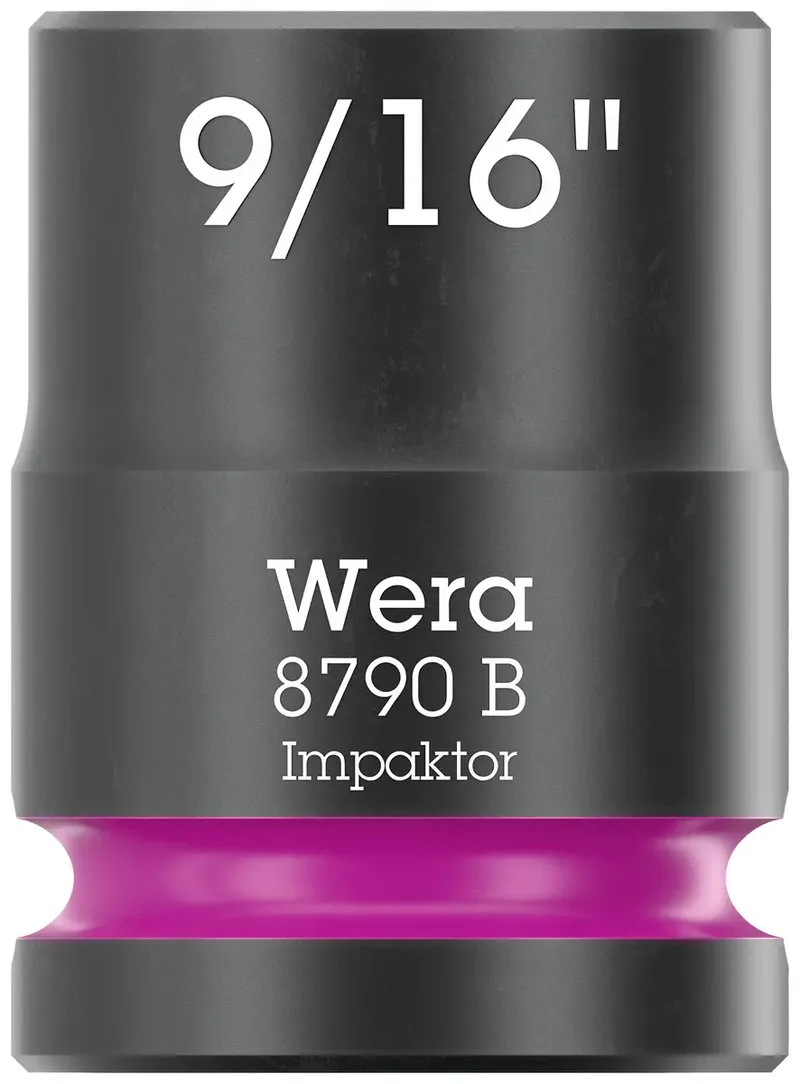 Wera 8790 B Impaktor 05005519001 Außen-Sechskant Steckschlüsseleinsatz 9/16 9/16 1 Stück 3/8 de Wera – image du produit 1 sur 3