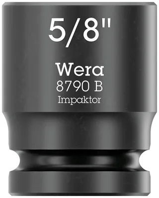 Wera 8790 B Impaktor 05005520001 Außen-Sechskant Steckschlüsseleinsatz 5/8 5/8 1 Stück 3/8 de Wera – image du produit 1 sur 3