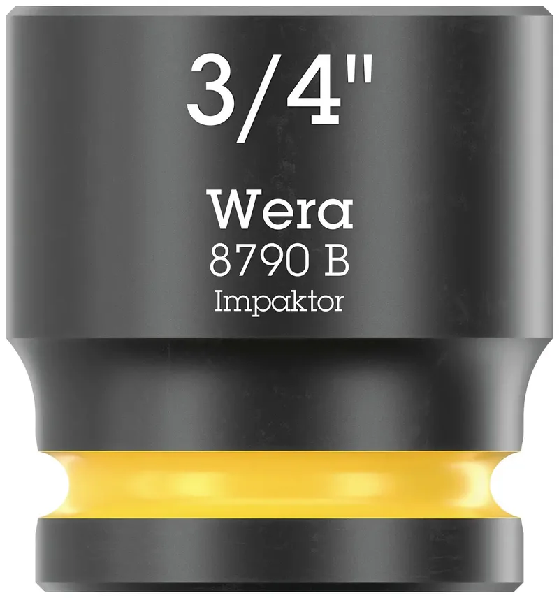 Wera 8790 B Impaktor 05005522001 Außen-Sechskant Steckschlüsseleinsatz 3/4 3/4 1 Stück 3/8 von Wera – Produktbild 1 von 3