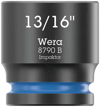 Wera 8790 B Impaktor 05005523001 Außen-Sechskant Steckschlüsseleinsatz 13/16 13/16 1 Stück 3/8 fra Wera – produktbillede 1 af 3