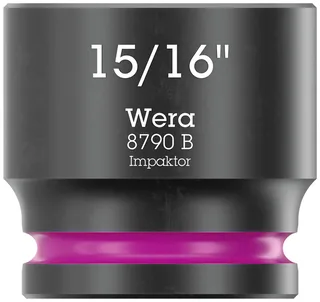 Wera 8790 B Impaktor 05005525001 Außen-Sechskant Steckschlüsseleinsatz 15/16 15/16 1 Stück 3/8 von Wera – Produktbild 1 von 3