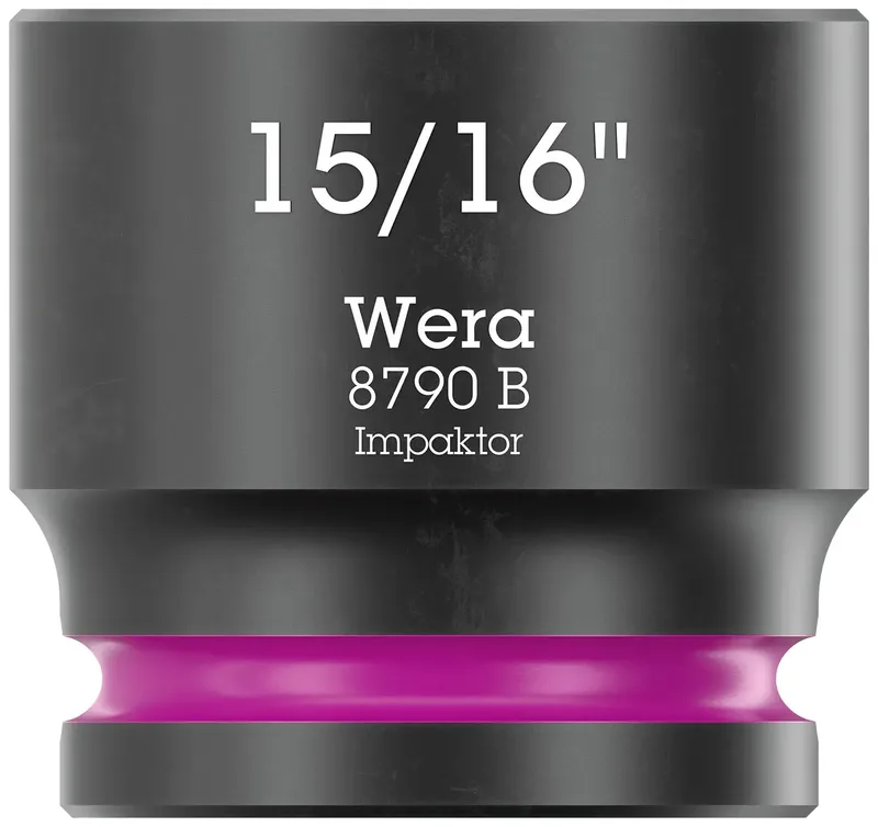 Wera 8790 B Impaktor 05005525001 Außen-Sechskant Steckschlüsseleinsatz 15/16 15/16 1 Stück 3/8 von Wera – Produktbild 1 von 3