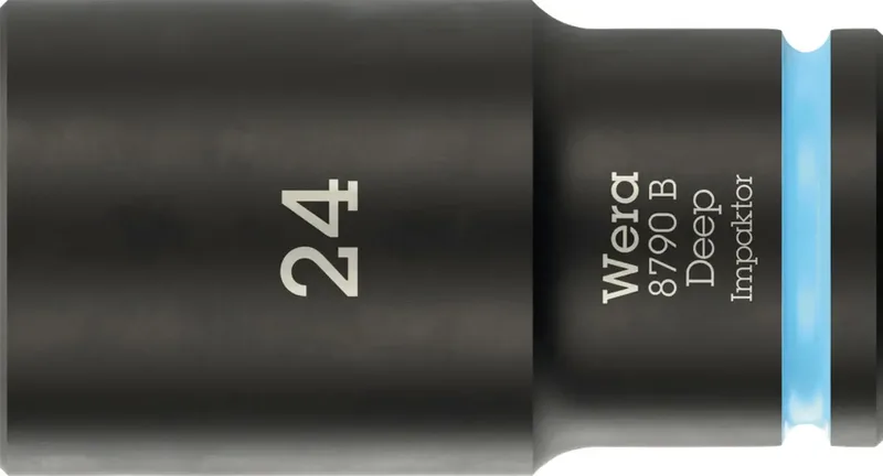 Wera 8790 B Impaktor Deep 05005563001 Außen-Sechskant Steckschlüsseleinsatz Haltefunktion 24 mm 24 mm 3/8 von Wera – Produktbild