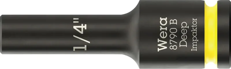 Wera 8790 B Impaktor Deep 05005564001 Außen-Sechskant Steckschlüsseleinsatz 1/4 1/4 3/8 by Wera – product image