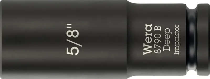 Wera 8790 B Impaktor Deep 05005570001 Außen-Sechskant Steckschlüsseleinsatz 5/8 5/8 3/8 von Wera – Produktbild