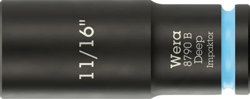 Wera 8790 B Impaktor Deep 05005571001 Außen-Sechskant Steckschlüsseleinsatz 11/16 von Wera – Produktbild