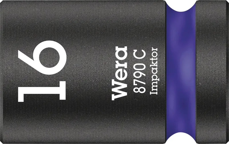Wera 8790 C Impaktor 05004573001 Steckschlüsseleinsatz 16 mm 1/2 16 mm 1 Stück 1/2 de Wera – image du produit