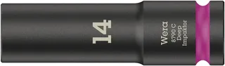Wera 8790 C Impaktor Deep 05004831001 Innen-Sechskant Steckschlüsseleinsatz 14 mm 1/2 14 mm 1/2 (12.5 mm) de Wera – image du produit 1 sur 2