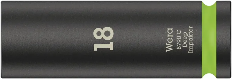 Wera 8790 C Impaktor Deep 05004835001 Innen-Sechskant Steckschlüsseleinsatz 18 mm 1/2 1/2 (12.5 mm) de Wera – image du produit 1 sur 2
