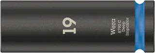 Wera 8790 C Impaktor Deep 05004836001 Innen-Sechskant Steckschlüsseleinsatz 19 mm 1/2 1/2 (12.5 mm) de Wera – image du produit 1 sur 2