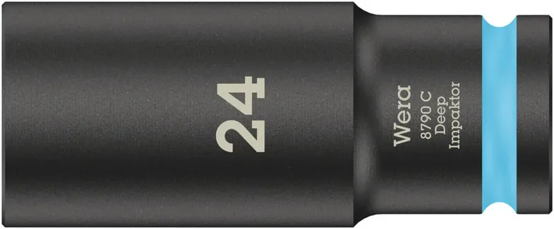 Wera 8790 C Impaktor Deep 05004839001 Innen-Sechskant Steckschlüsseleinsatz 24 mm 1/2 24 mm 1/2 (12.5 mm) de Wera – image du produit 1 sur 2